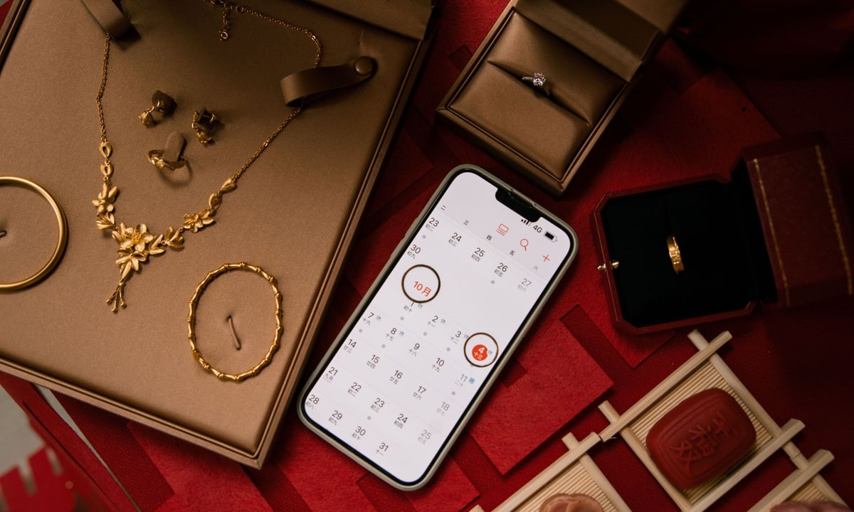 Phone and calendar used to manage appointment reminders