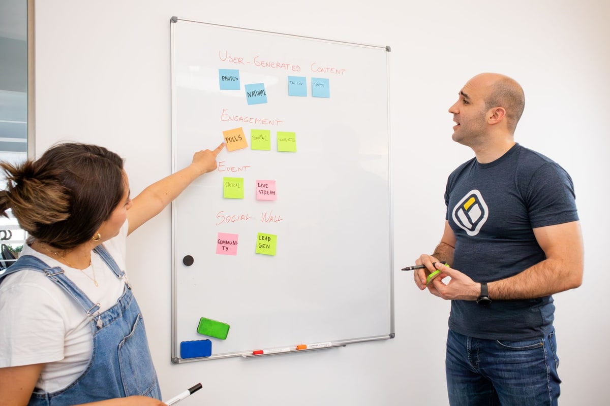 B2B sales team mapping pipeline stages and ownership
