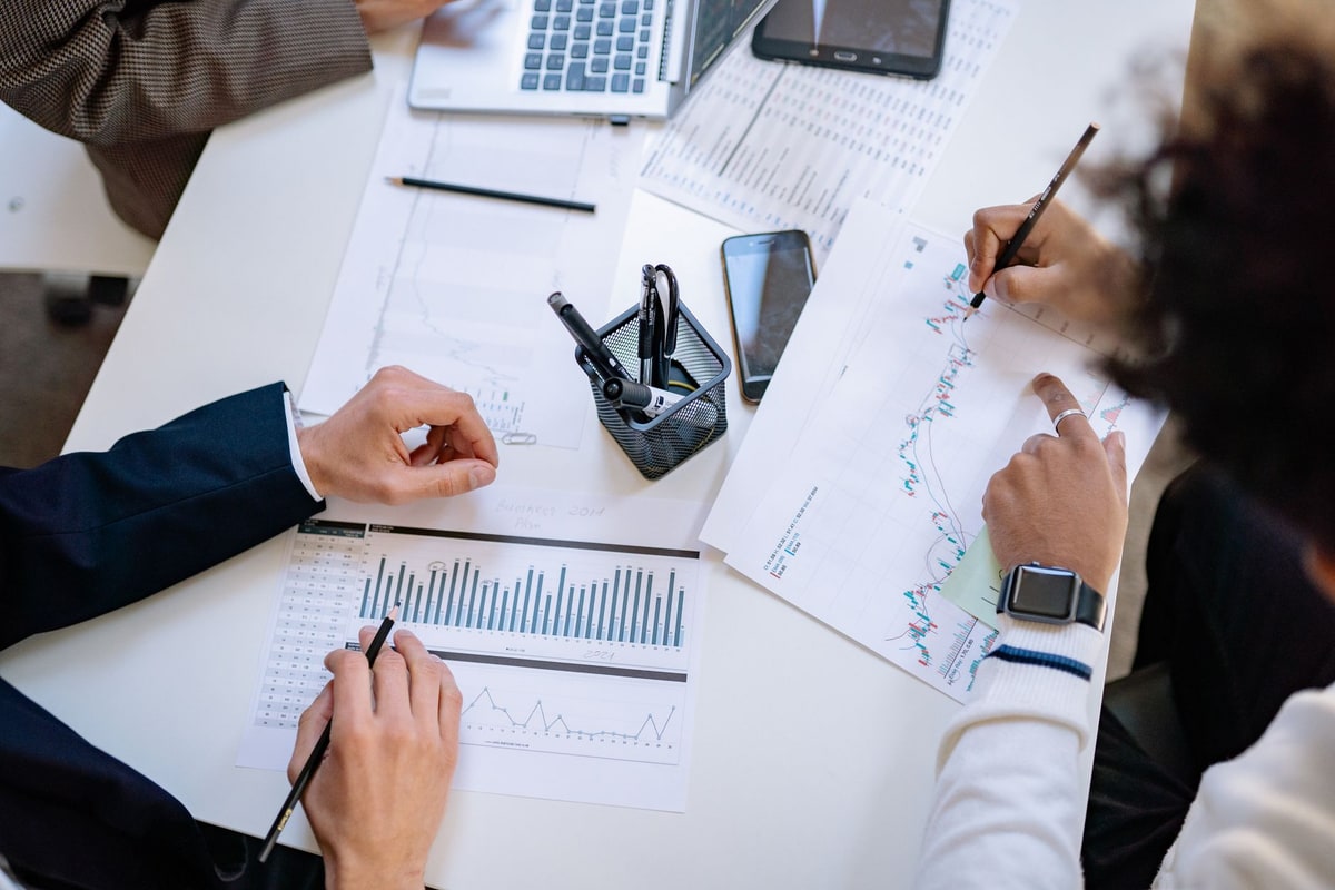 B2B team reviewing sales process performance after deployment
