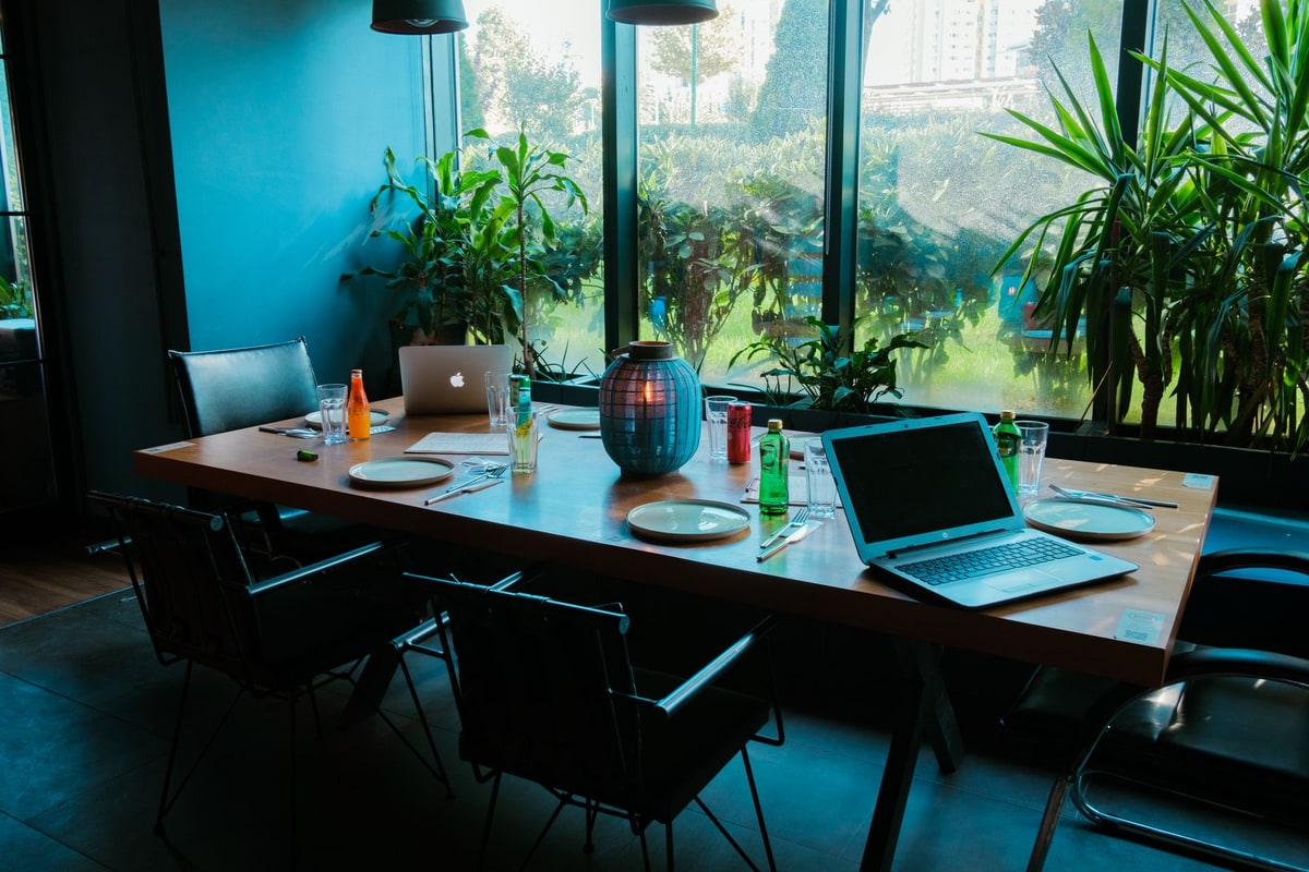 Operations employee completing payroll onboarding from a laptop