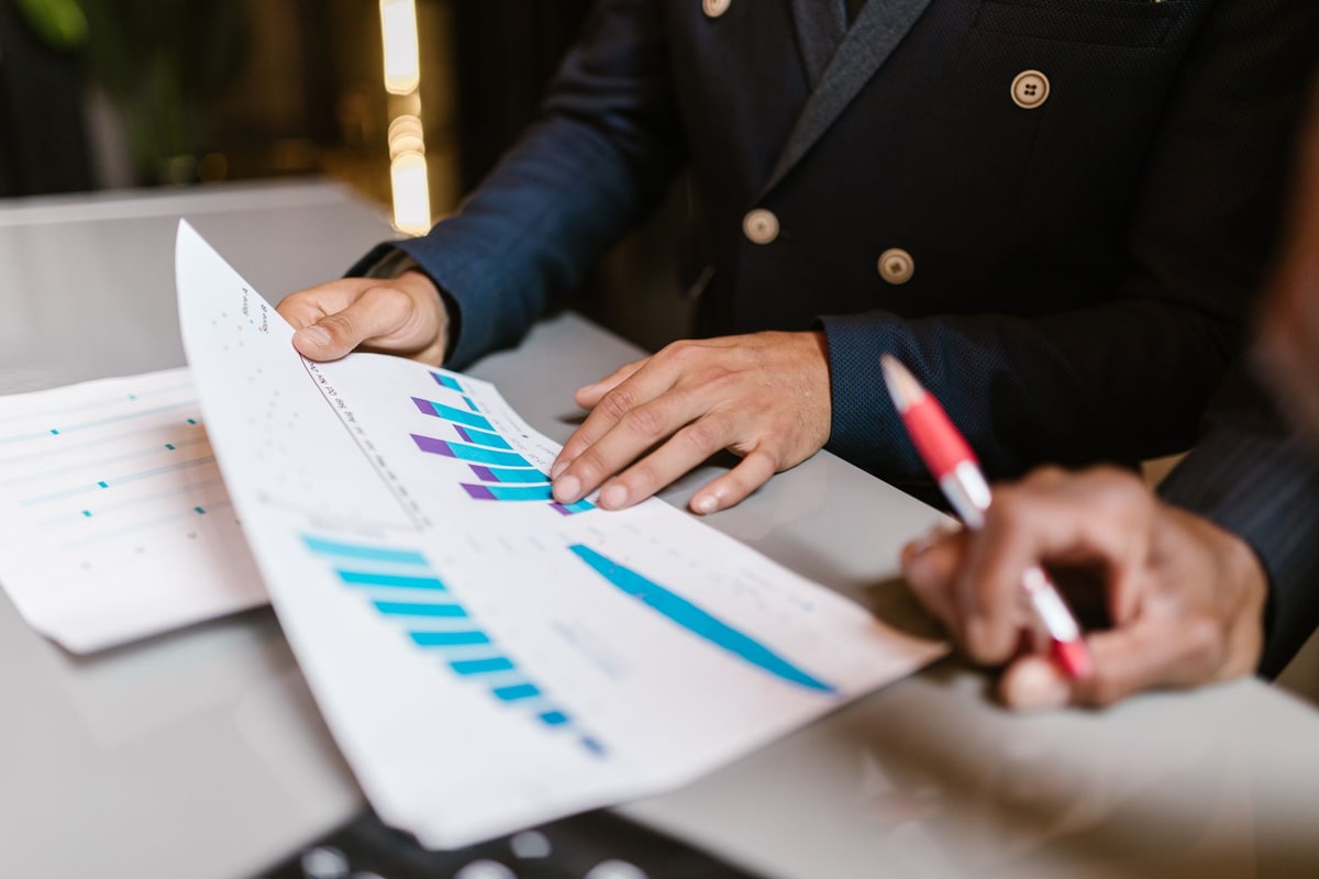 Business owner and consultant reviewing a simplified CRM pipeline together