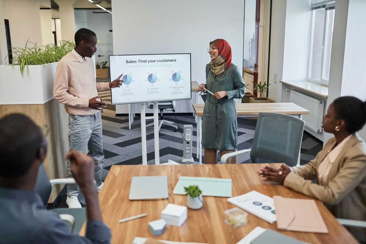Sales manager reviewing proposal approval rules and pricing exceptions