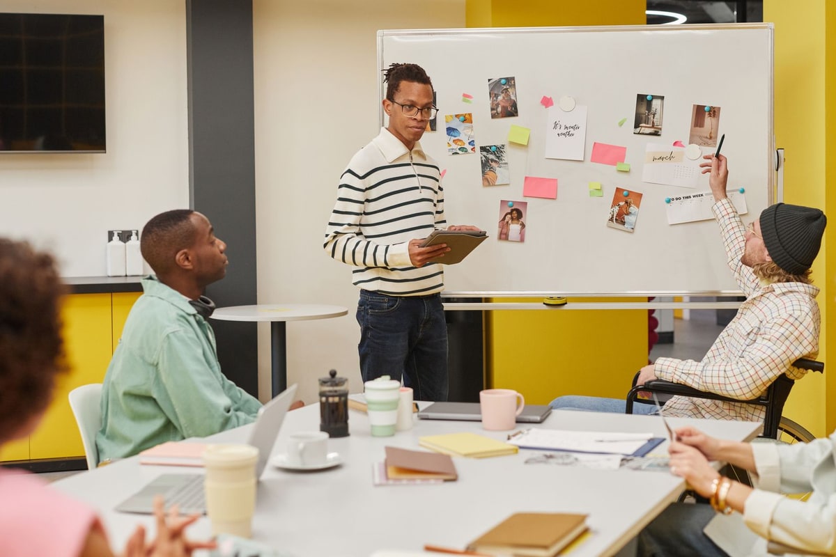 Team verifying records after a workflow handoff